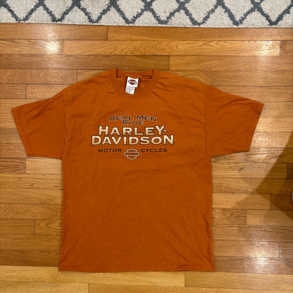 Harley-Davidson Men's Bold Orange Tee